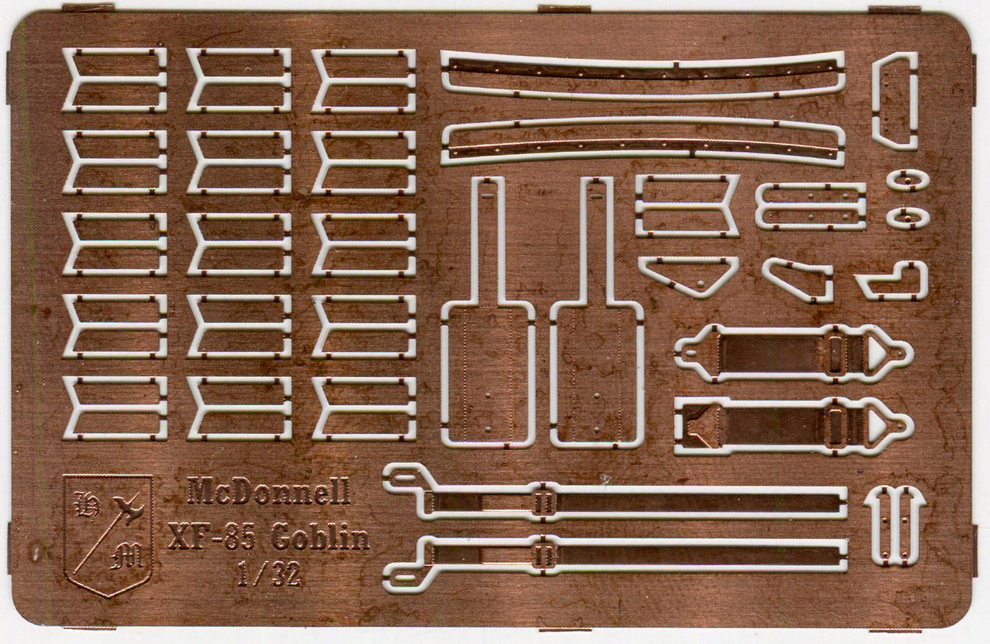 McDonnell XF-85 Goblin model kit, 1/32 scale