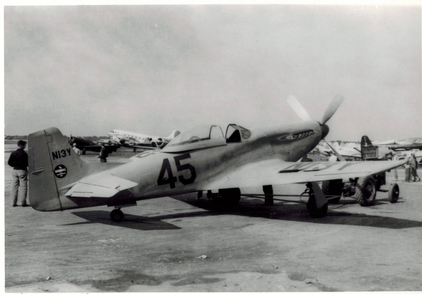 P-51D Racing Aircraft Anson Johnson conversion set for Eduard kit P-51D 1/48