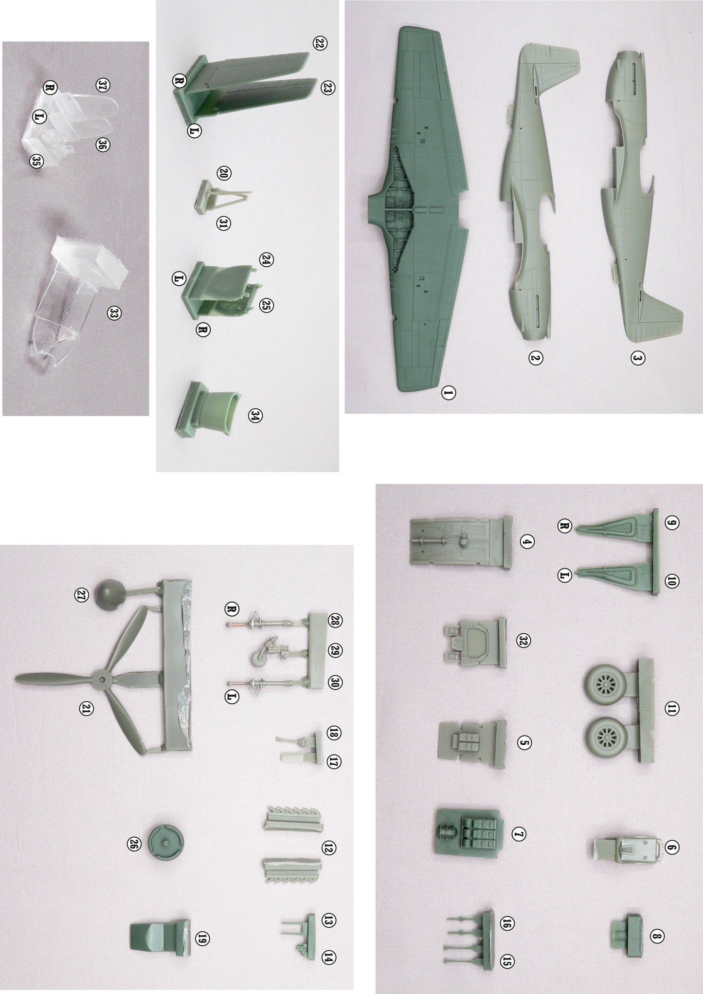 North American XP-51 Halberd Models 1/48 scale