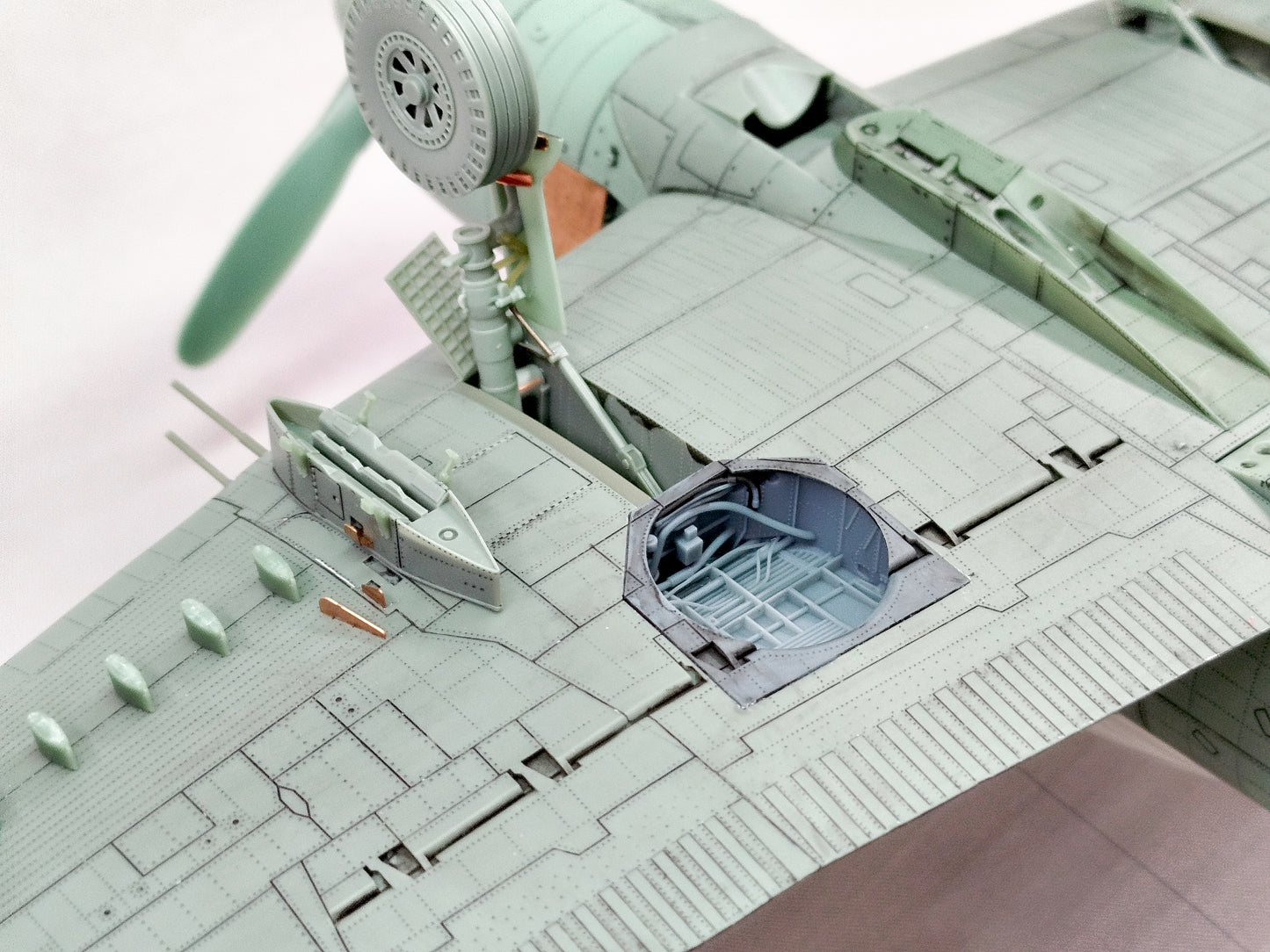 Martin AM-1 Mauler model kit, 1/48 scale