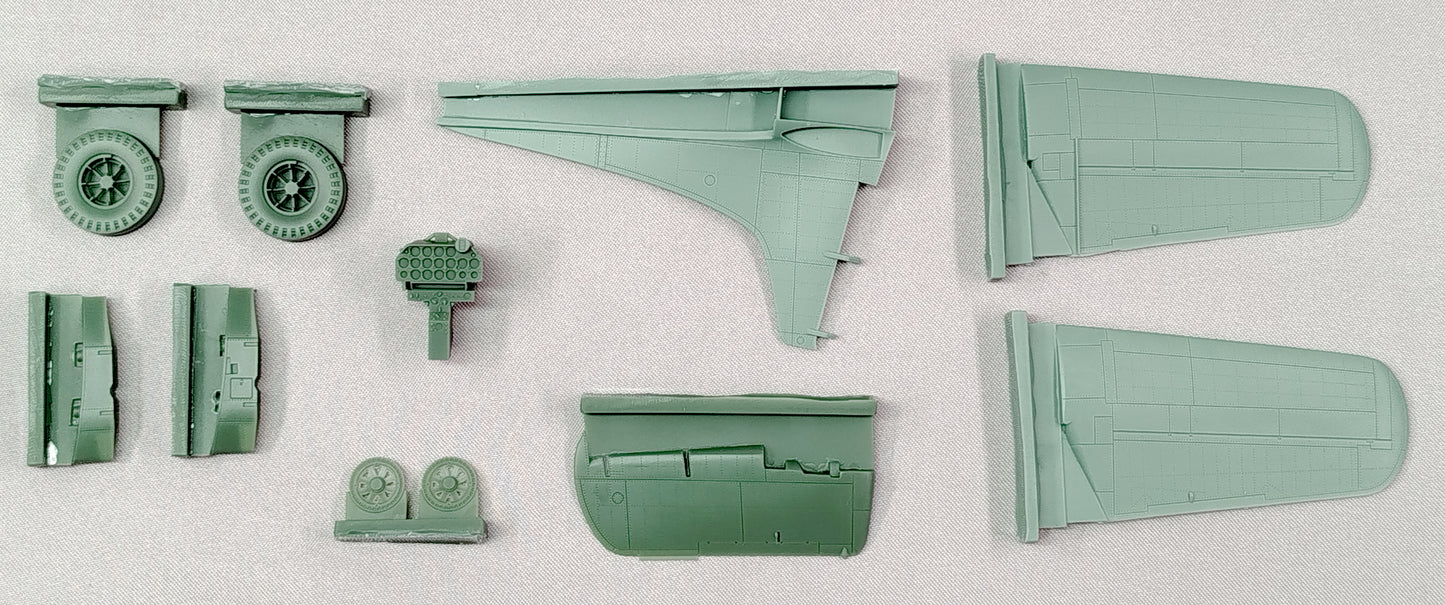 Martin AM-1 Mauler model kit, 1/48 scale