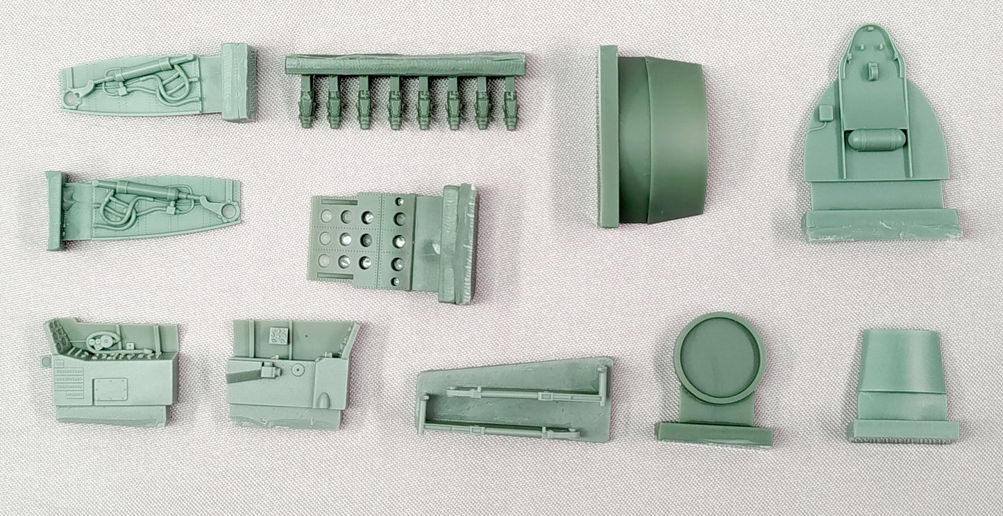 Martin AM-1 Mauler model kit, 1/48 scale