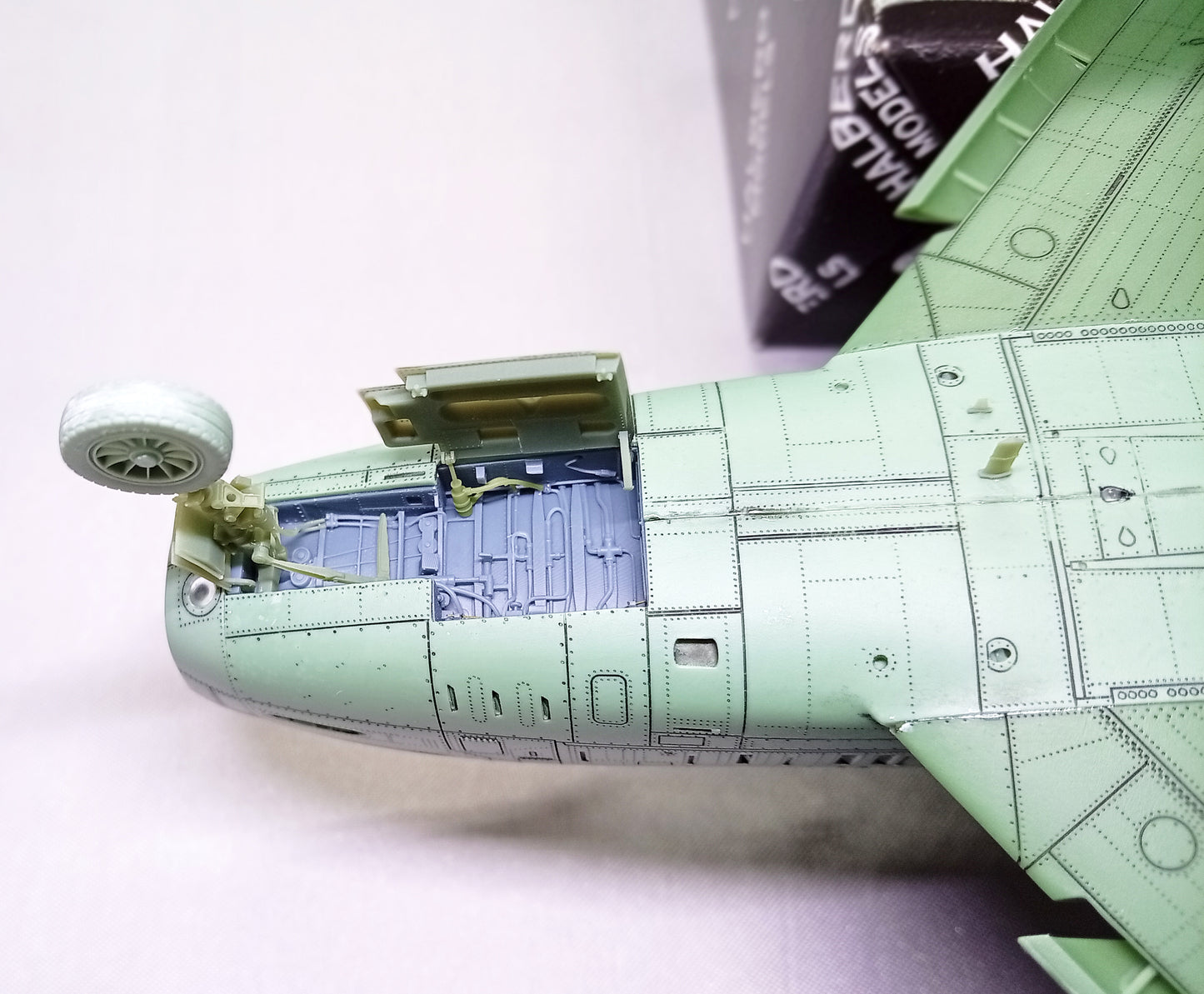 F-86H Sabre “HOG” model kit, 1/48 scale