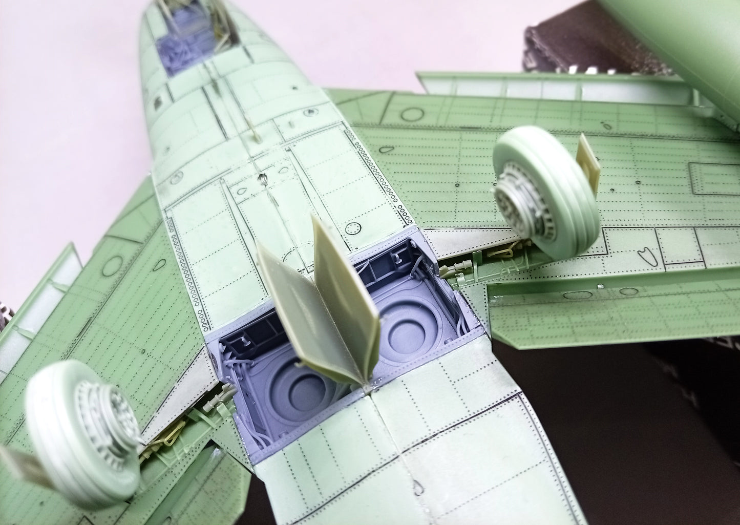 F-86H Sabre “HOG” model kit, 1/48 scale