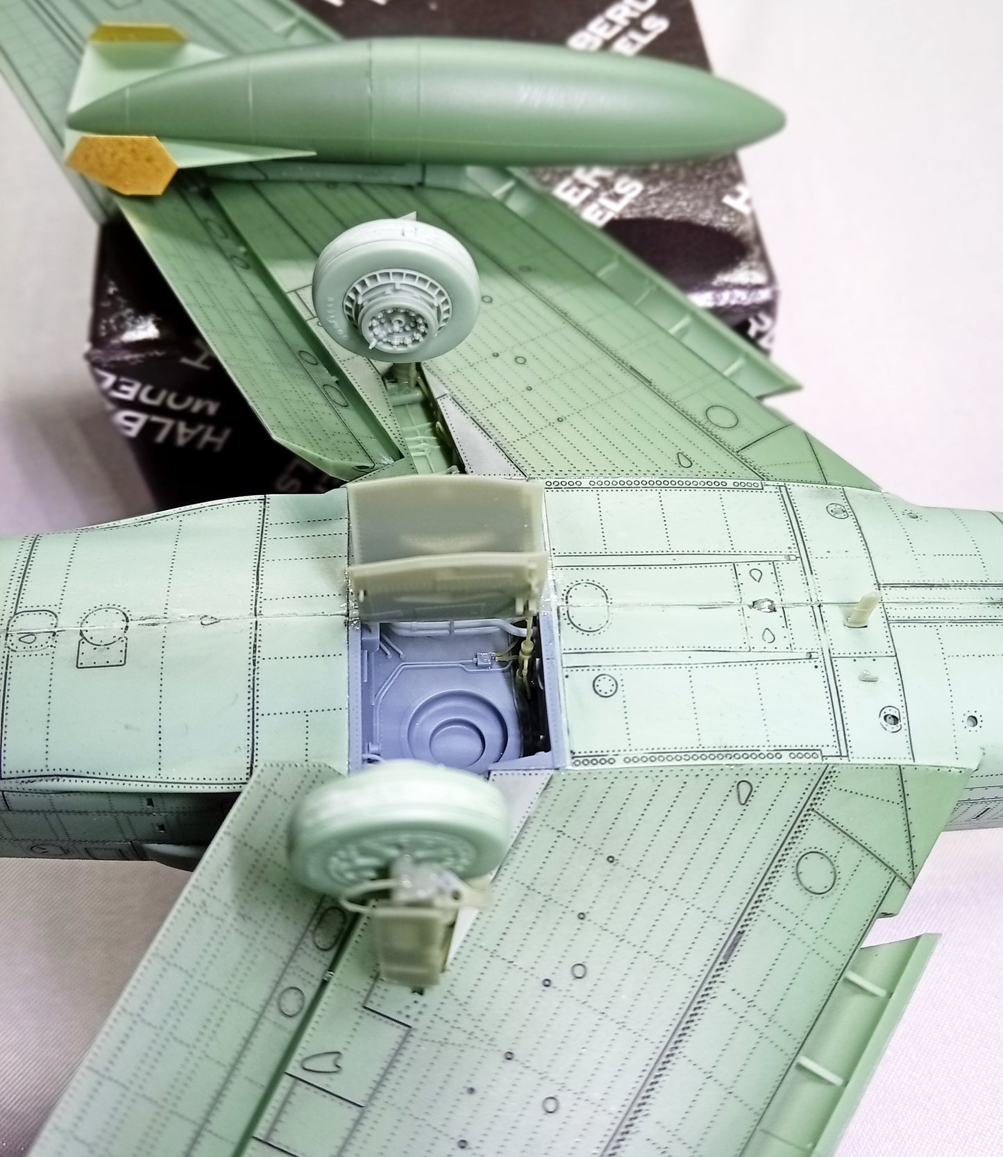 F-86H Sabre “HOG” model kit, 1/48 scale