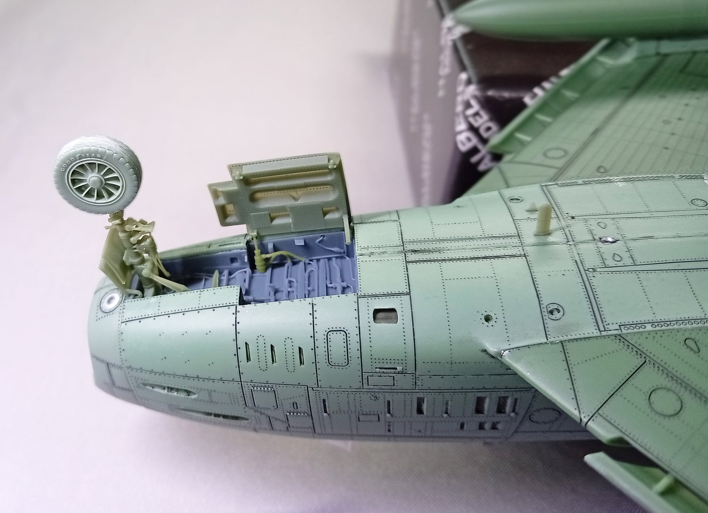 F-86H Sabre “HOG” model kit, 1/48 scale