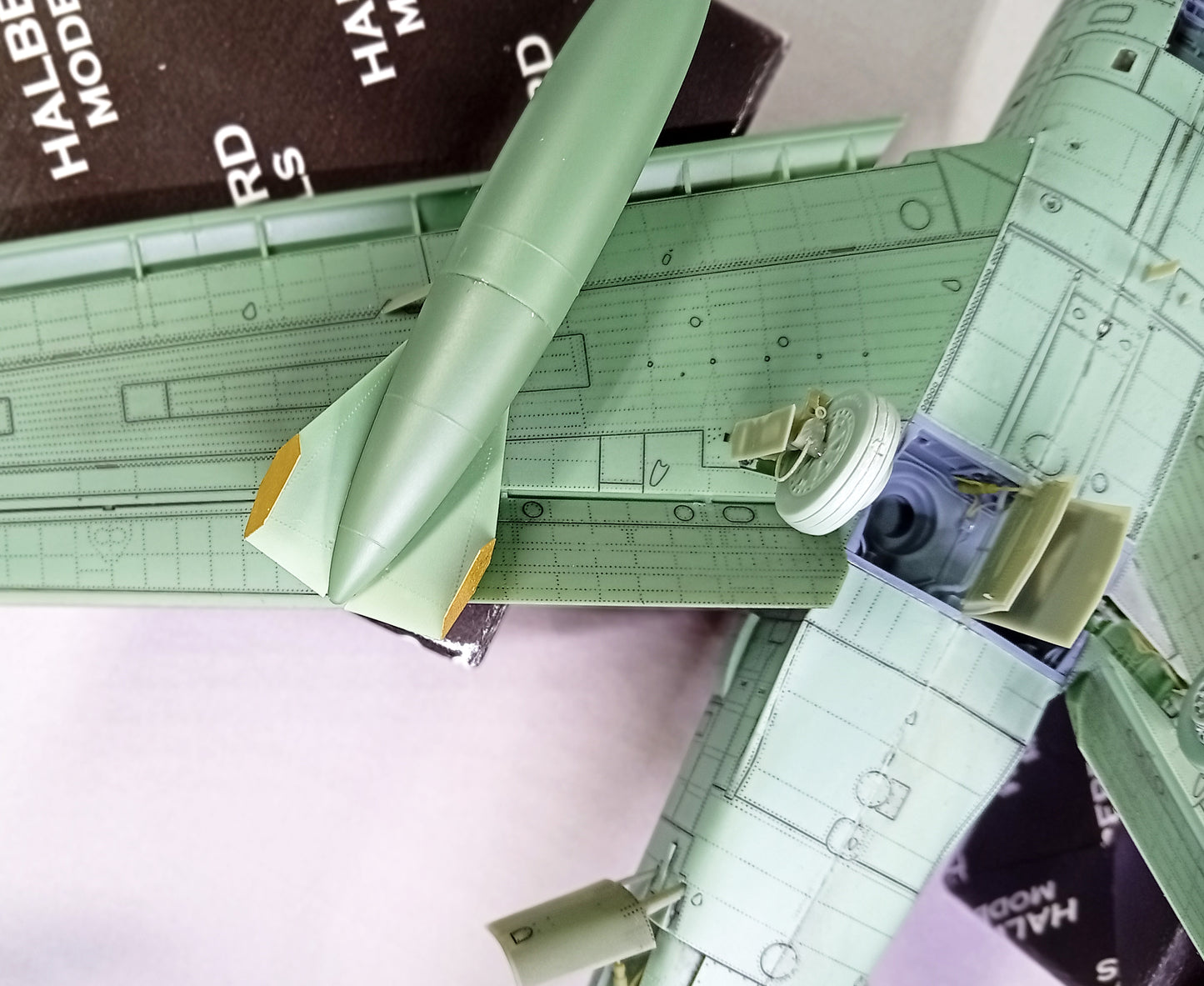 F-86H Sabre “HOG” model kit, 1/48 scale