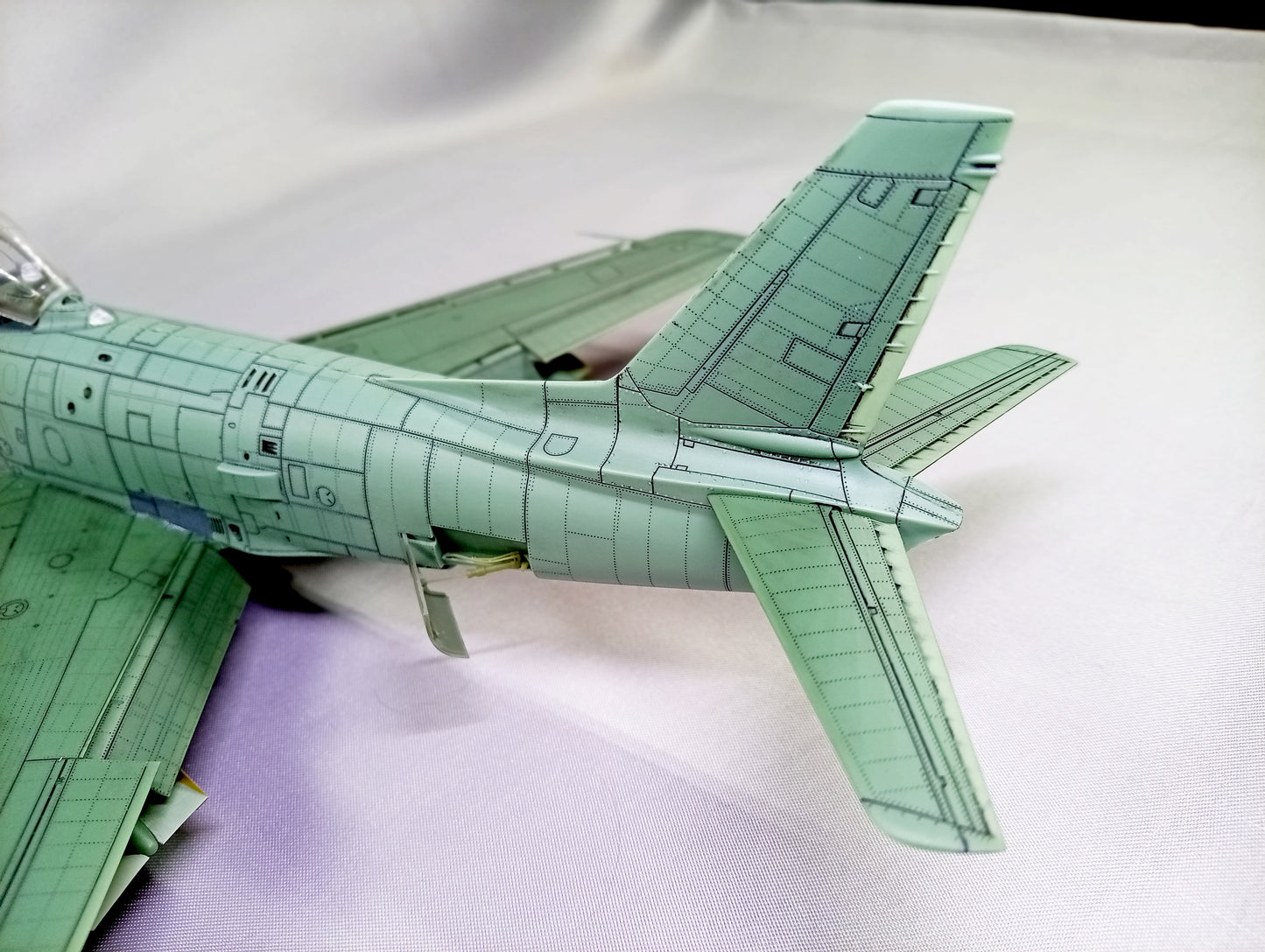 F-86H Sabre “HOG” model kit, 1/48 scale