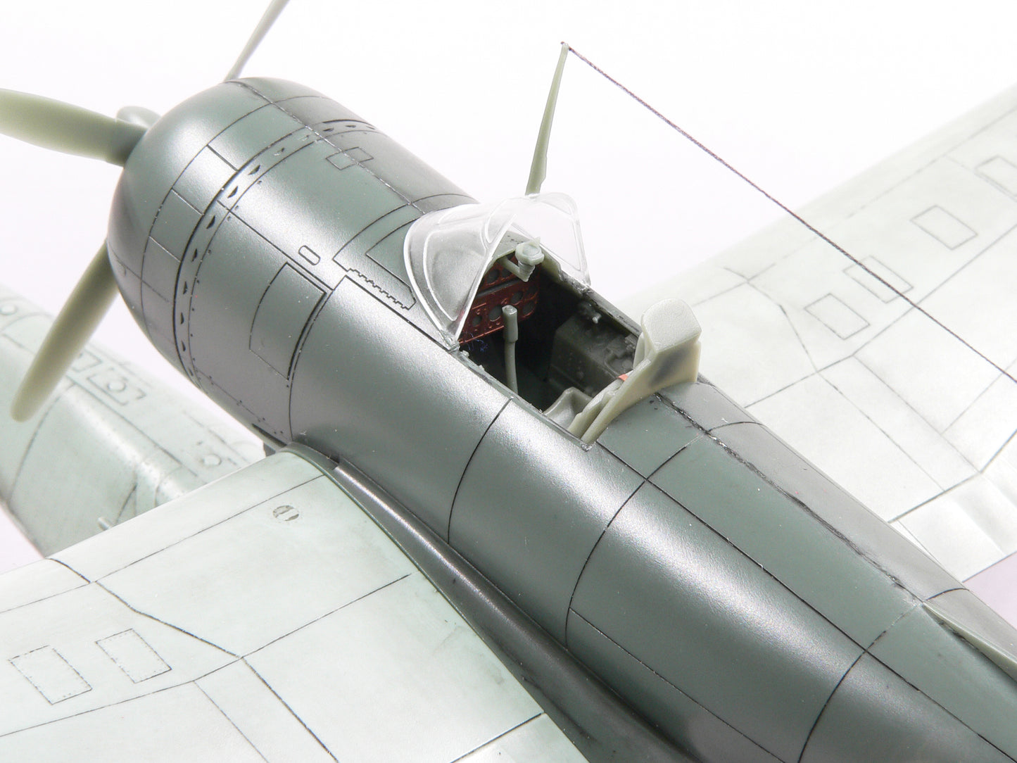 Curtiss SC-1 Seahawk 1/48 scale model kit