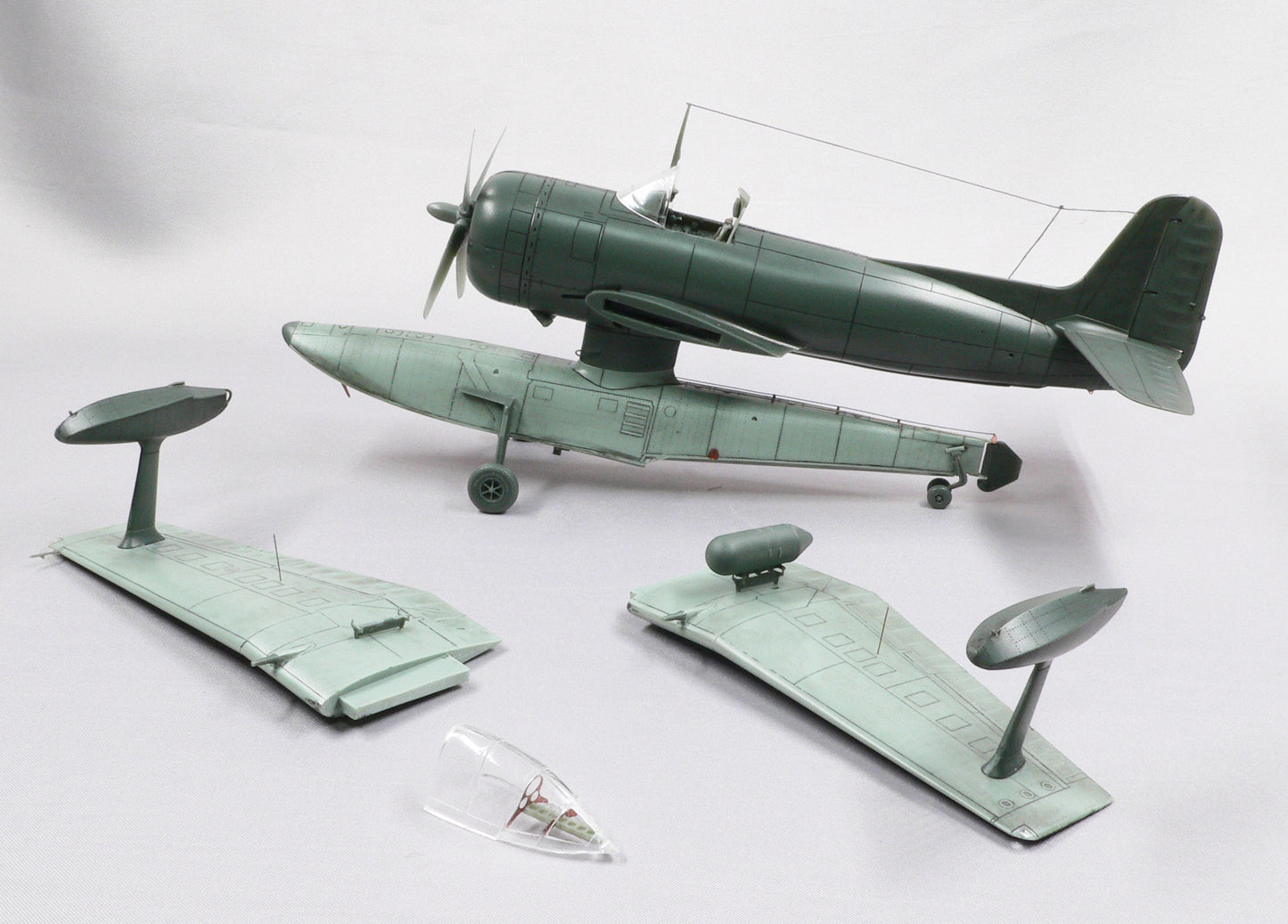 Curtiss SC-1 Seahawk 1/48 scale model kit