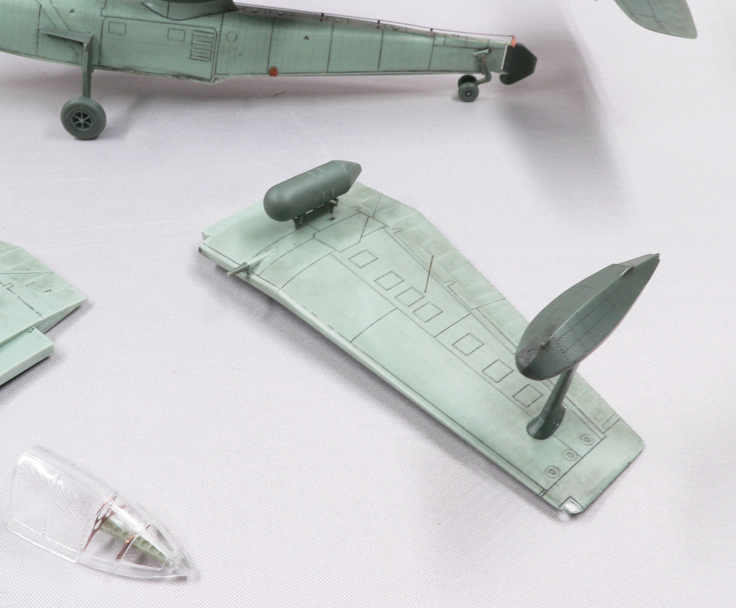Curtiss SC-1 Seahawk 1/48 scale model kit