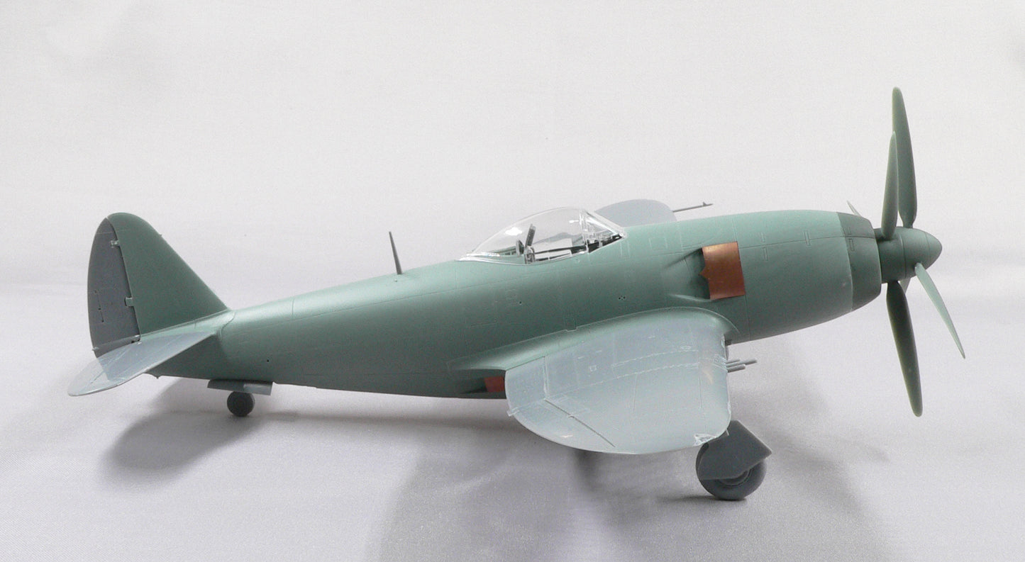 Republic XP-72 Ultrabolt conversion set for Tamiya kit P-47D Thunderbolt "Bubbletop" 1/48 scale