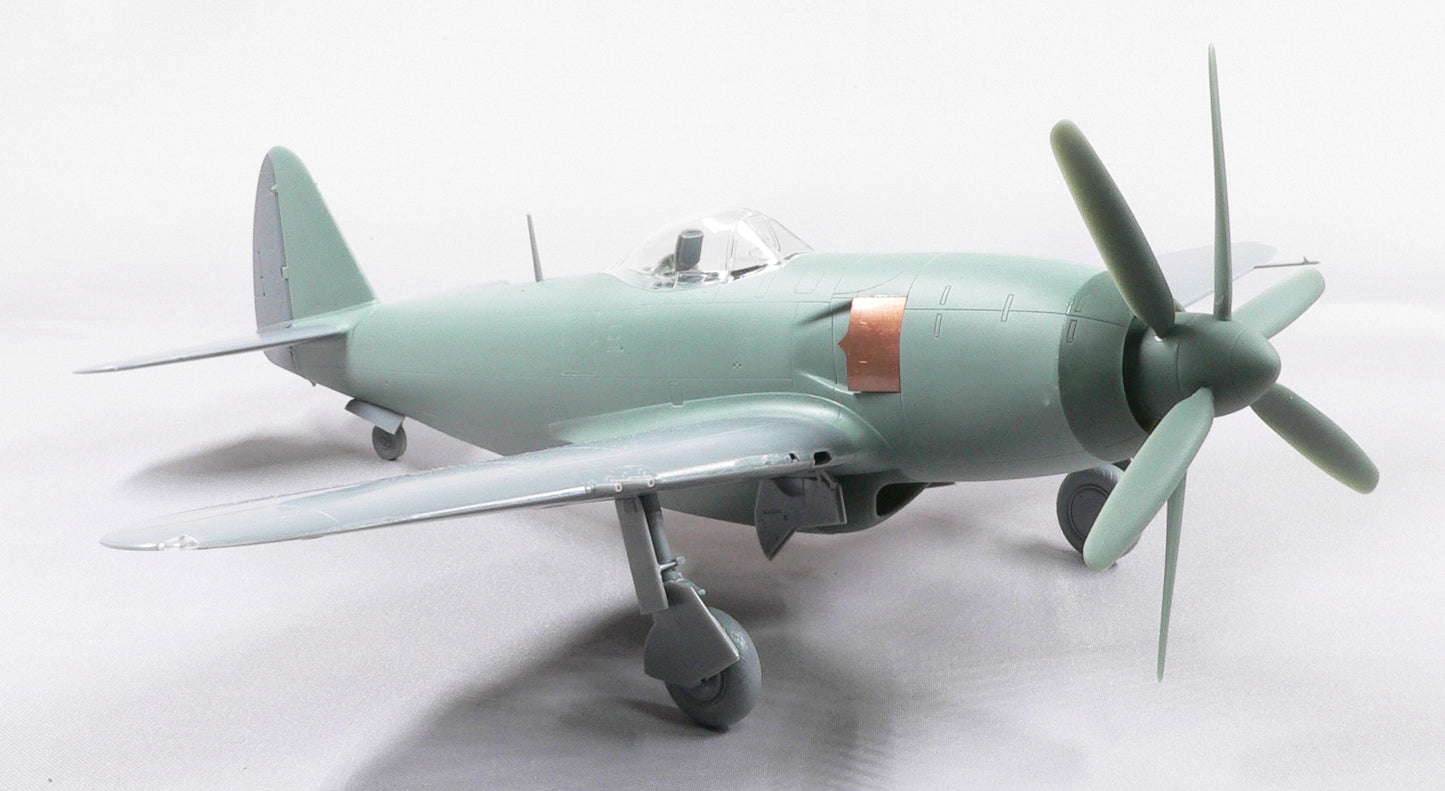 Republic XP-72 Ultrabolt conversion set for Tamiya kit P-47D Thunderbolt "Bubbletop" 1/48 scale