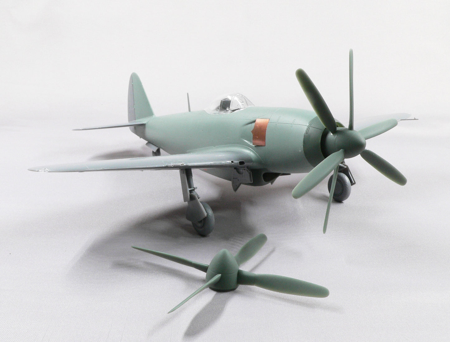 Republic XP-72 Ultrabolt conversion set for Tamiya kit P-47D Thunderbolt "Bubbletop" 1/48 scale