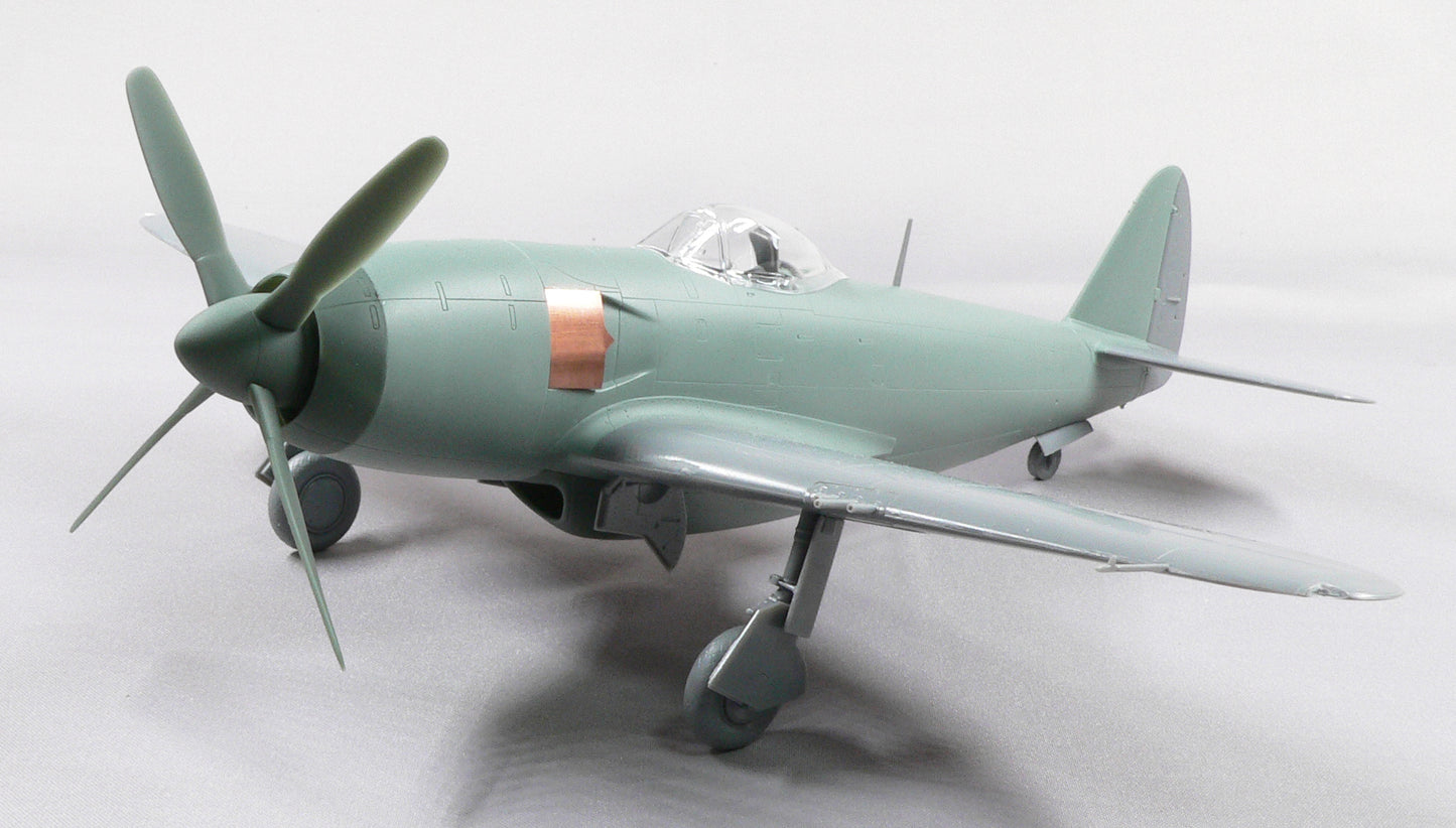 Republic XP-72 Ultrabolt conversion set for Tamiya kit P-47D Thunderbolt "Bubbletop" 1/48 scale