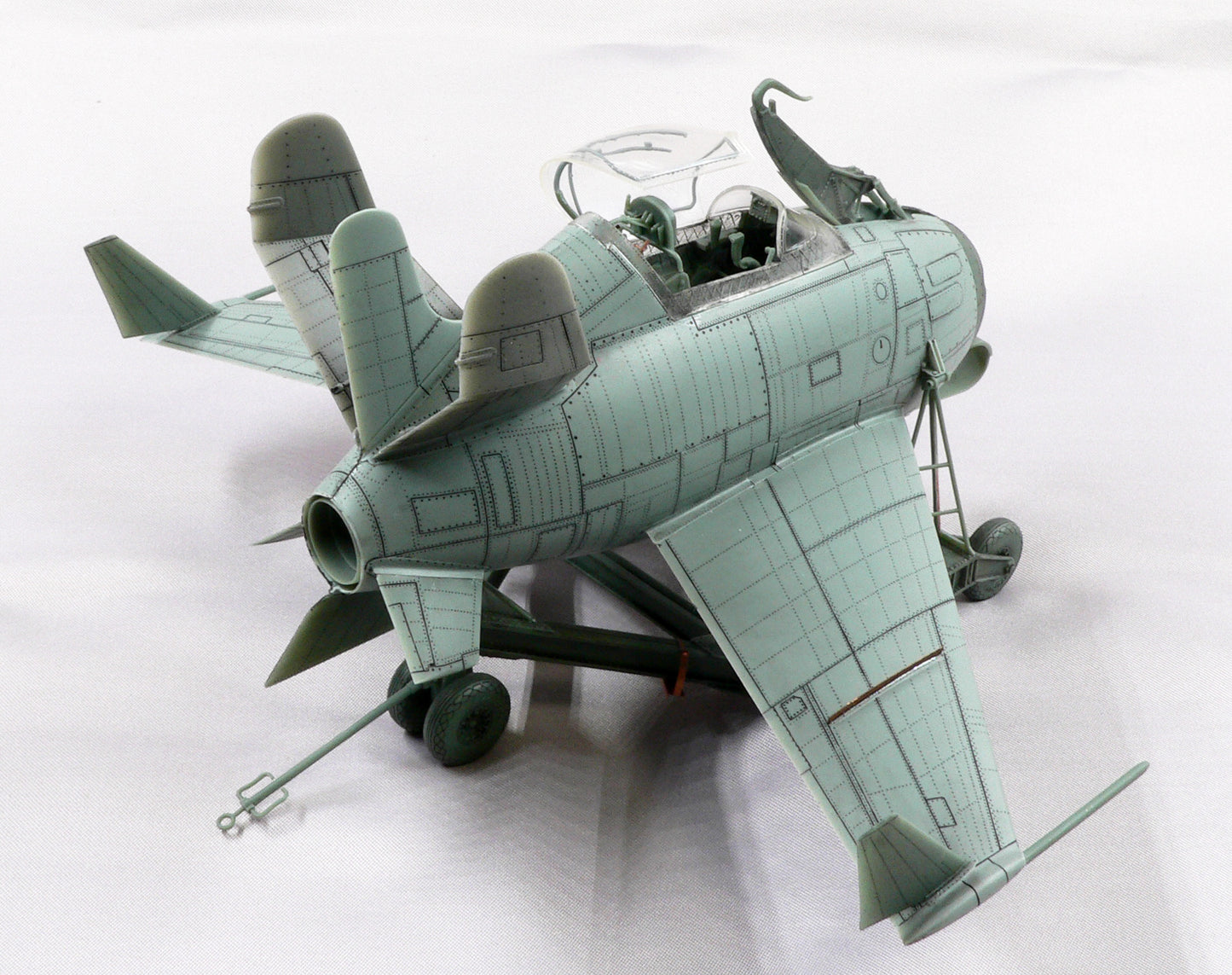 McDonnell XF-85 Goblin model kit,  1/48 scale.