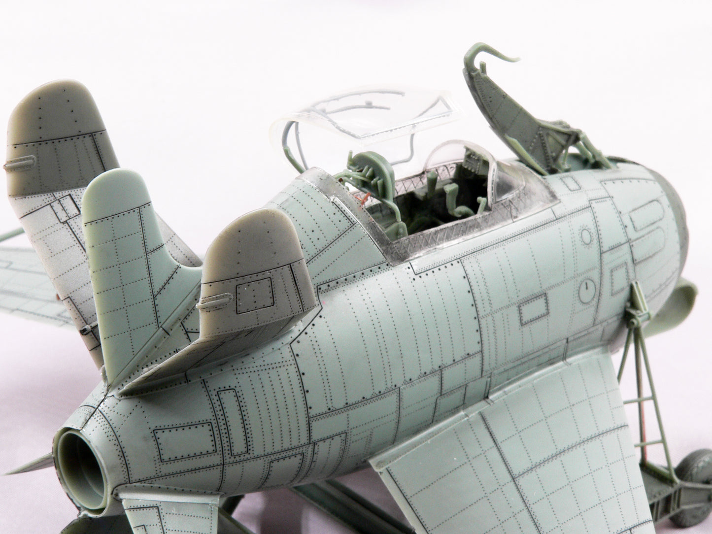 McDonnell XF-85 Goblin model kit,  1/48 scale.