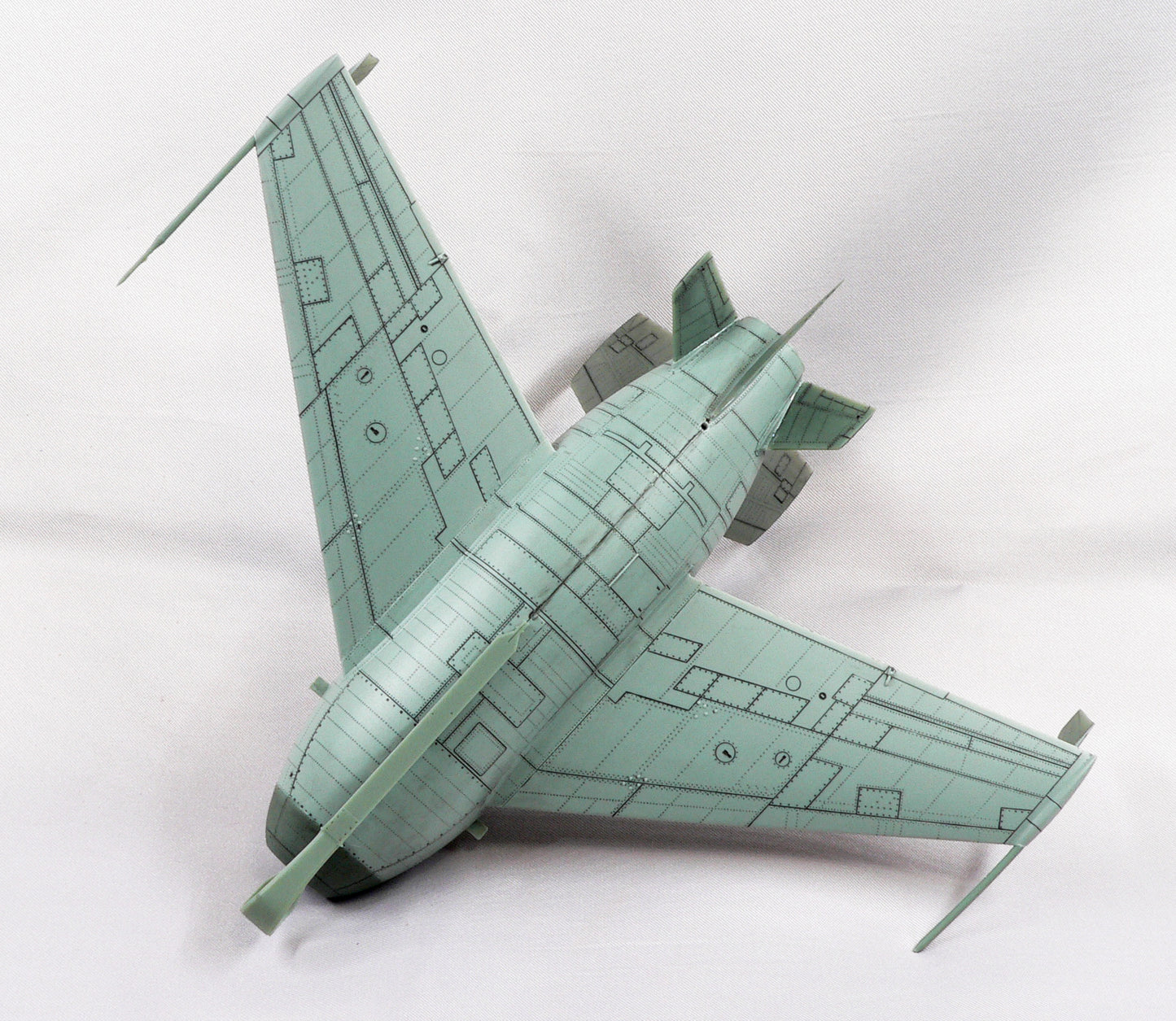 McDonnell XF-85 Goblin model kit,  1/48 scale.