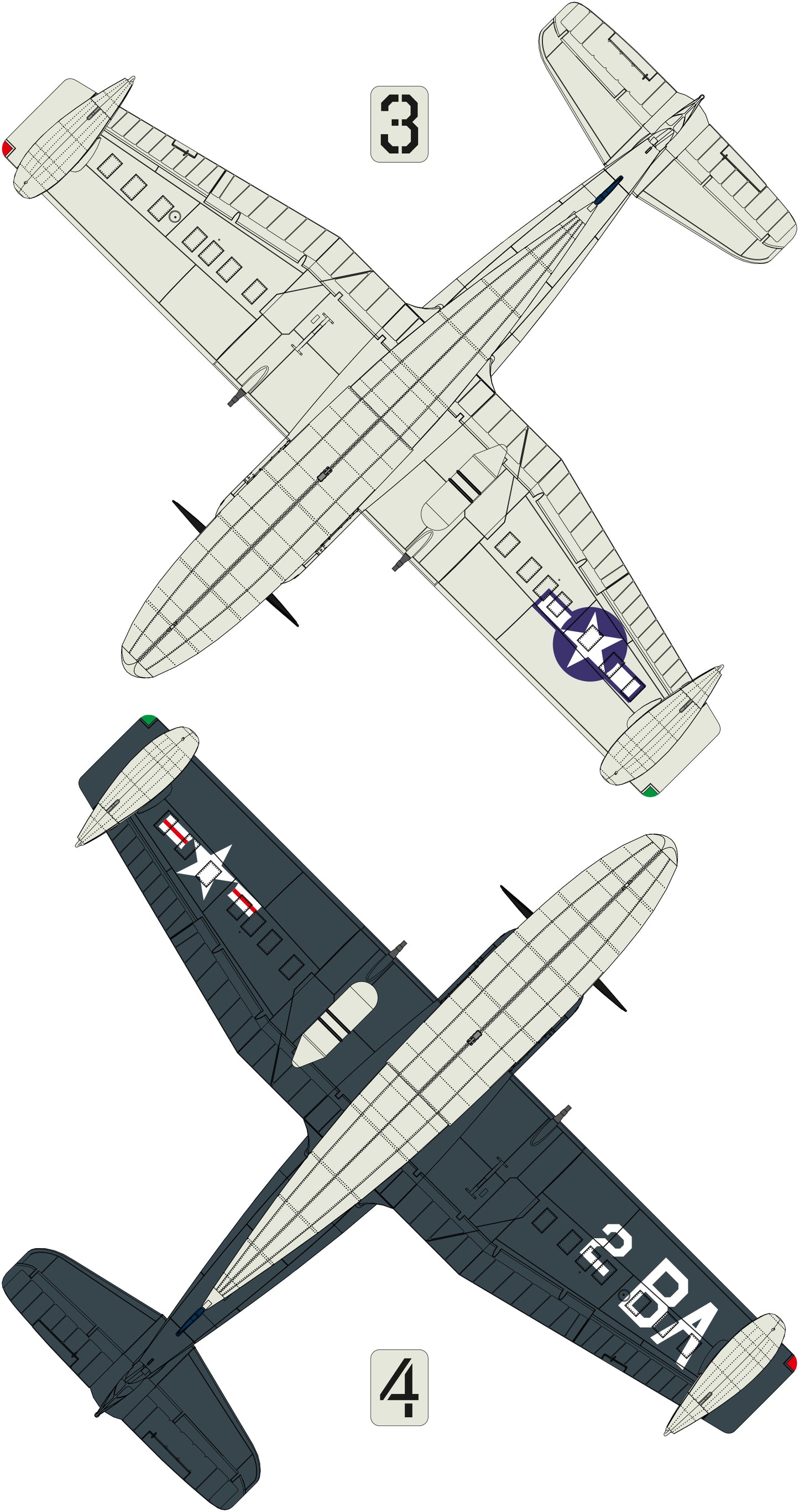 Curtiss SC-1 Seahawk 1/48 scale model kit