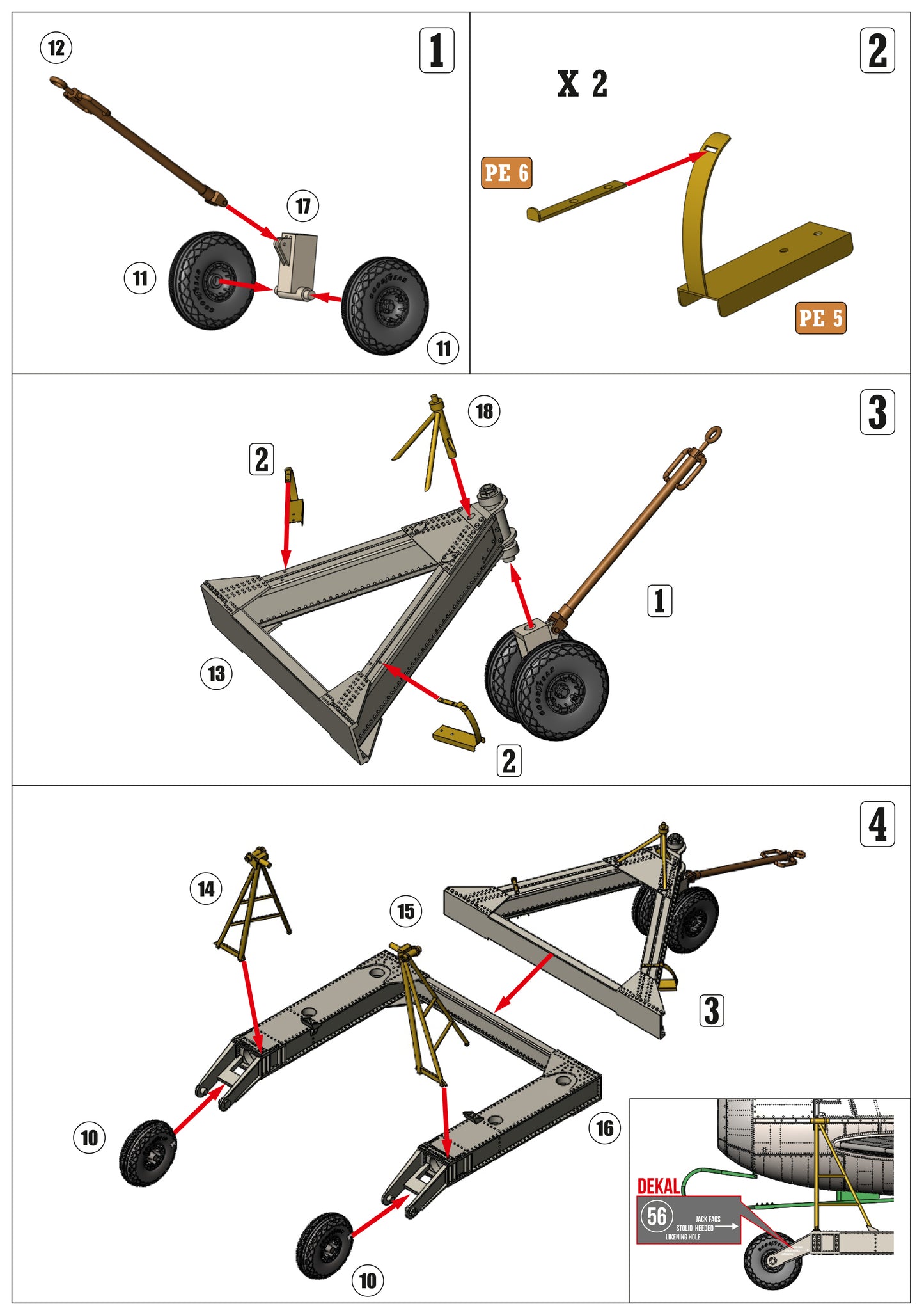 McDonnell XF-85 Goblin model kit, 1/24 scale