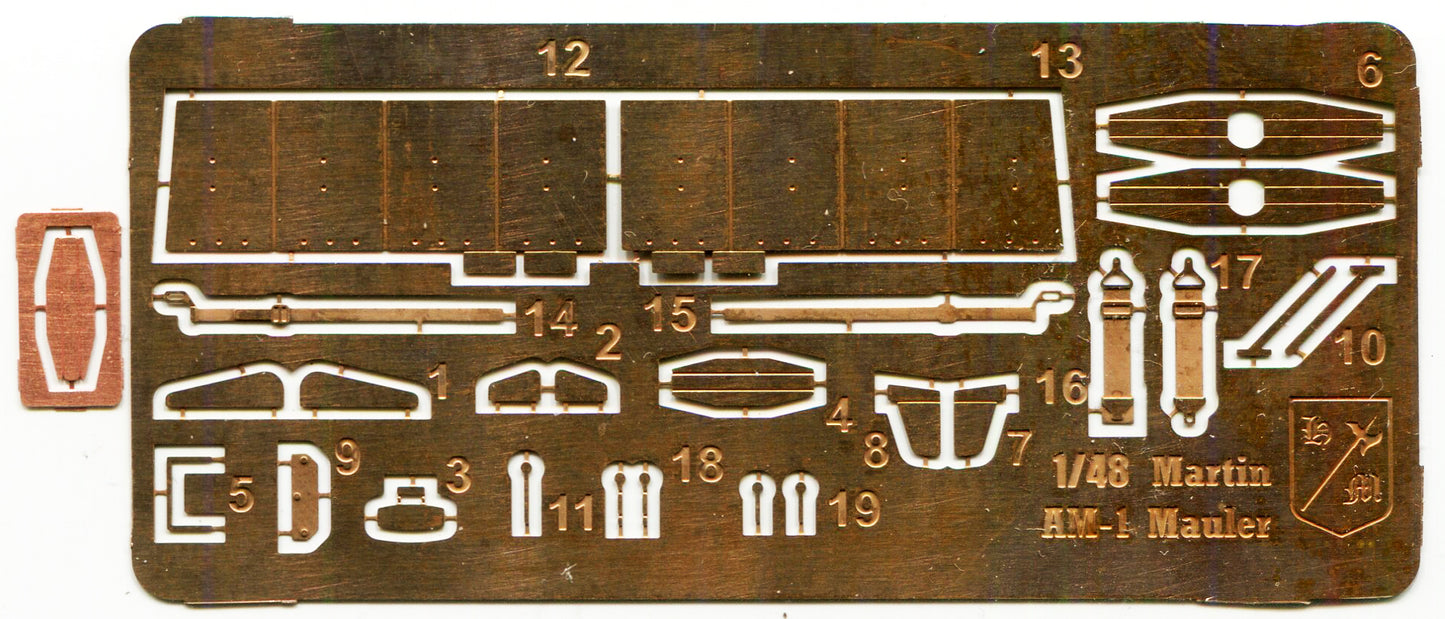 Martin AM-1 Mauler model kit, 1/48 scale