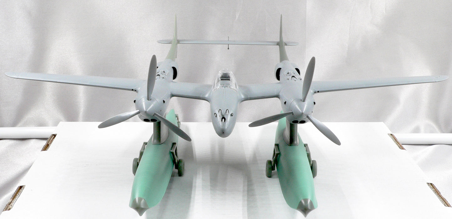 P-38 Floatplane conversion set for Tamiya kit P-38F/G 1/48 scale