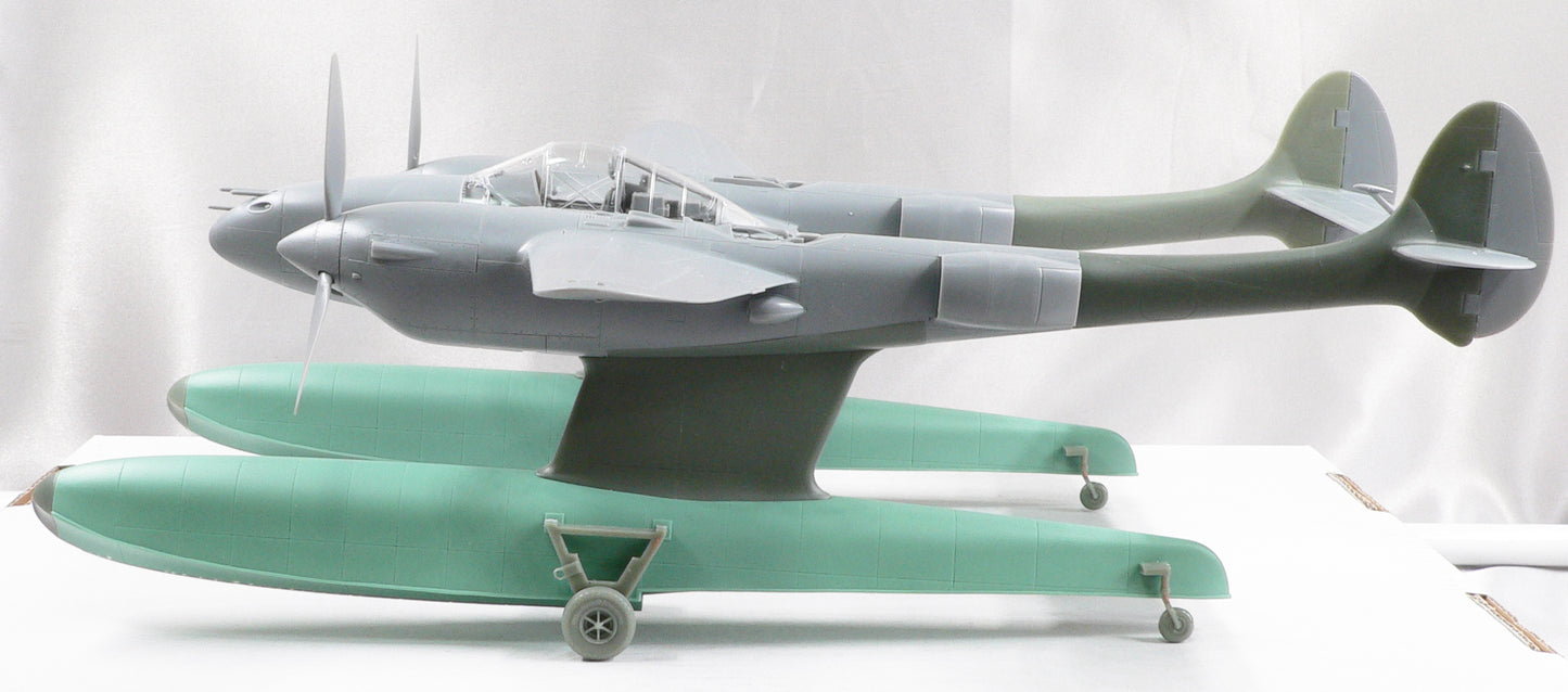 P-38 Floatplane conversion set for Tamiya kit P-38F/G 1/48 scale